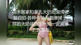 周末居家和豪乳大奶妞激情做爱自拍 各种姿势无套爆操 这样的大奶骚货干一炮一定爽爆了 完整版