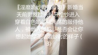 〖淫靡婚纱母狗新娘〗新婚当天前男友过来扒开婚纱进入 穿着白色婚纱裙淫荡的服侍他人，被他人侵犯，是否会让你想起她穿圣洁婚纱时的样子 (3)