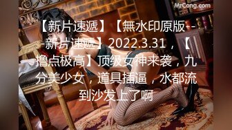 【新片速遞】【無水印原版---新片速遞】2022.3.31，【撸点极高】顶级女神来袭，九分美少女，道具插逼，水都流到沙发上了啊